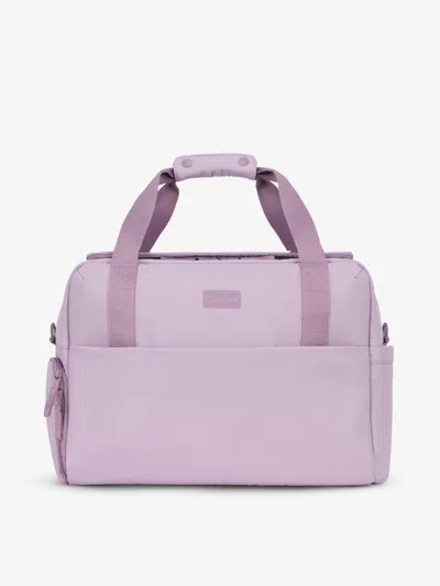 Calpak Connect Laptop Duffel In Berry