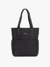 Calpak Connect Zippered Laptop Tote In Black