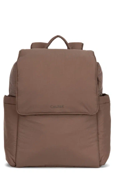 Calpak Convertible Mini Diaper Backpack & Crossbody Bag In Hazelnut