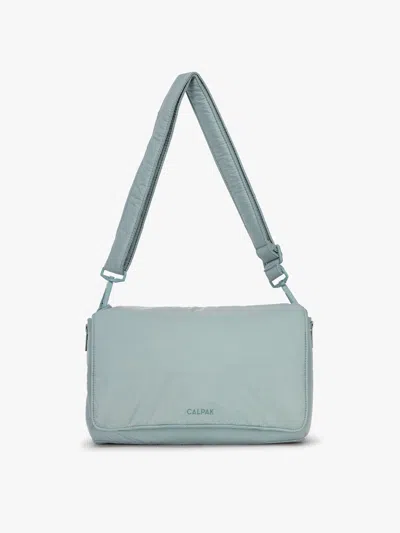 Calpak Convertible Stroller Caddy Crossbody In Light Blue