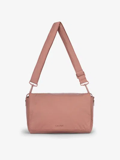 Calpak Convertible Stroller Caddy Crossbody In Pink