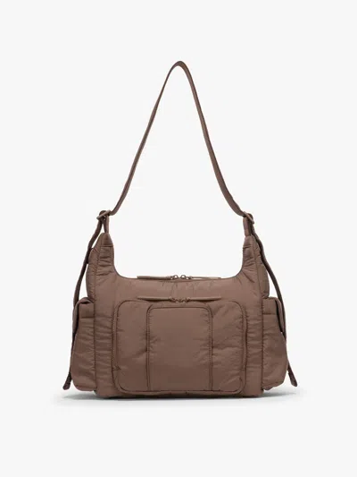 Calpak Crossbody Diaper Bag In Brown