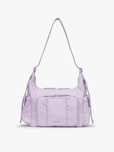 Calpak Crossbody Diaper Bag In Purple