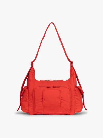 Calpak Crossbody Diaper Bag In Red