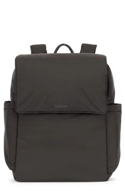 Calpak Kids'  Diaper Backpack With Laptop Sleeve In Brown