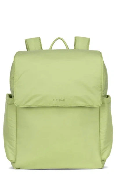 Calpak Kids'  Diaper Backpack With Laptop Sleeve In Green