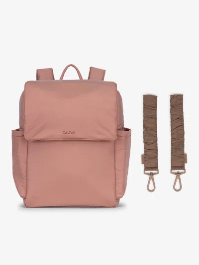 Calpak Diaper Backpack With Stroller Straps In Gold
