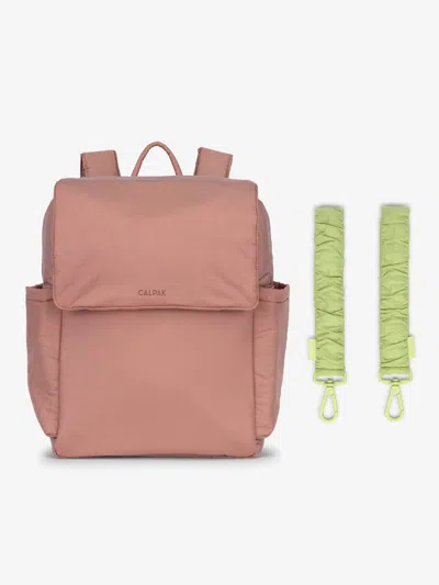 Calpak Diaper Backpack With Stroller Straps In Burgundy