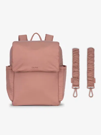 Calpak Diaper Backpack With Stroller Straps In Burgundy