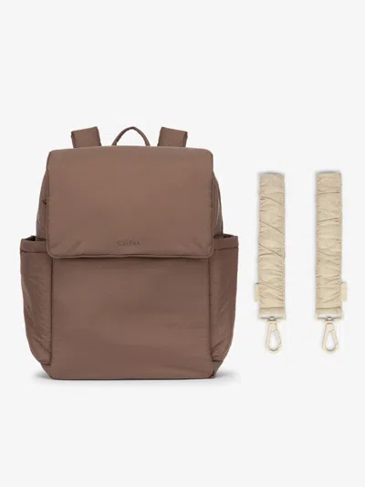 Calpak Diaper Backpack With Stroller Straps In Brown