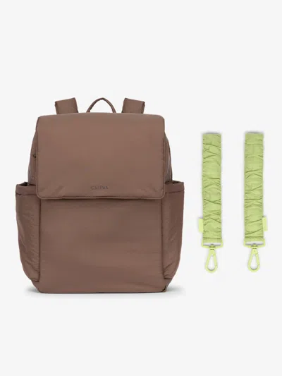 Calpak Diaper Backpack With Stroller Straps In Brown