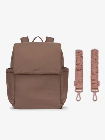 Calpak Diaper Backpack With Stroller Straps In Brown