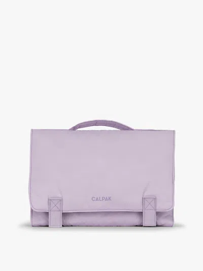 Calpak Diaper Changing Pad Organizer In Purple