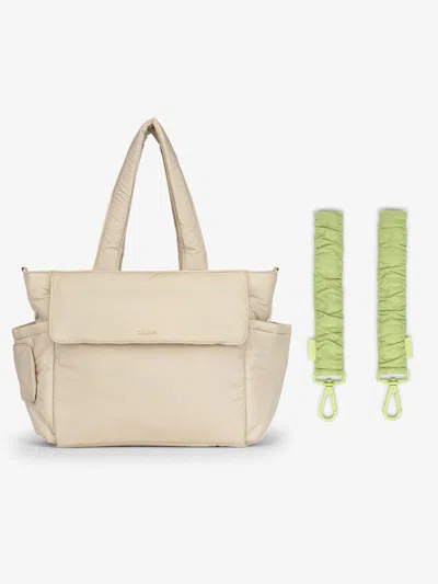 Calpak Diaper Tote Bag With Stroller Straps In White