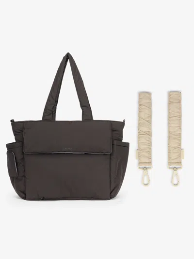 Calpak Diaper Tote Bag With Stroller Straps In Burgundy