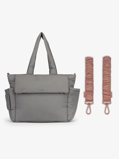 Calpak Diaper Tote Bag With Stroller Straps In Burgundy