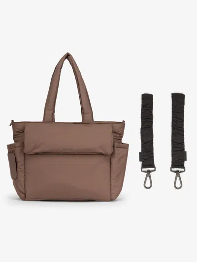 Calpak Diaper Tote Bag With Stroller Straps In Gold