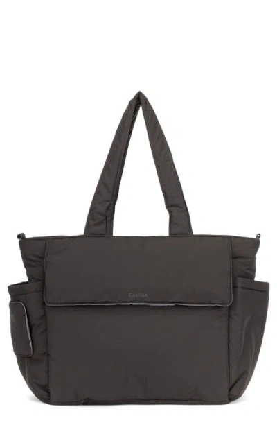 Calpak Babies' Diaper Tote With Laptop Sleeve In Black