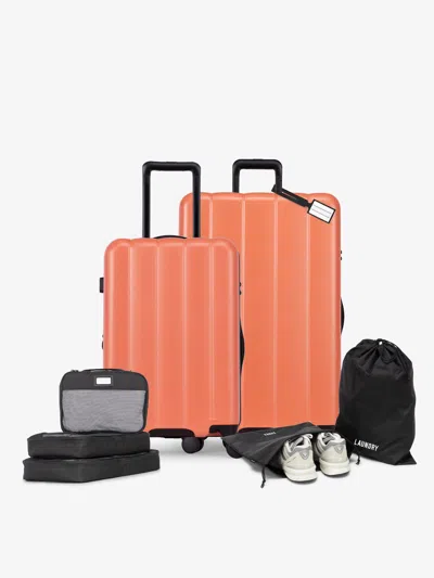 Calpak Evry Starter Bundle In Persimmon