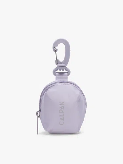 Calpak Fit Zip Bag Charm In Gray