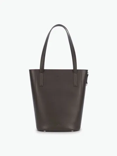 Calpak Haven 14 Inch Laptop Bucket Bag In Brown