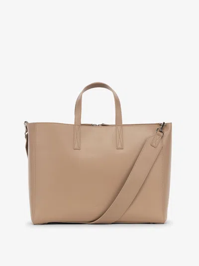 Calpak Haven 16" Laptop Tote Bag In Brown