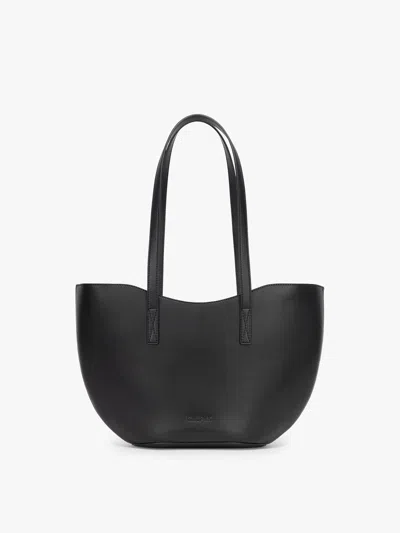 Calpak Haven Tulip Tote In Black