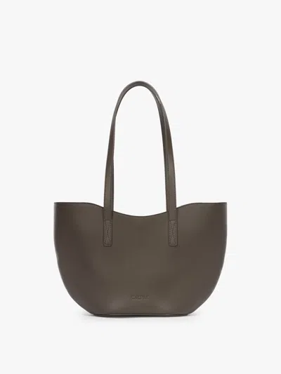 Calpak Haven Tulip Tote In Brown
