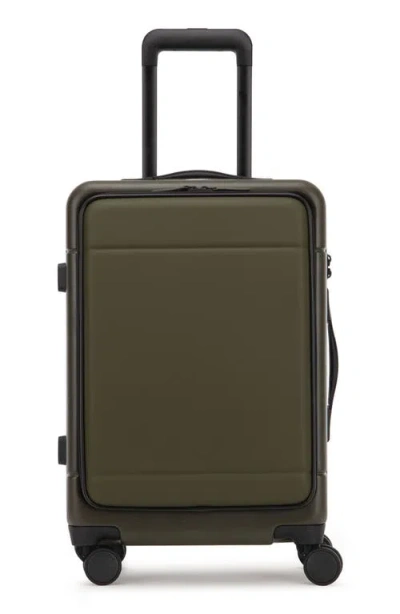 Calpak Hue 22-inch Front Pocket Carry-on Suitcase In Green