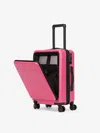 Calpak Hue Front Pocket Carry-on Luggage In Dragonfruit