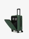Calpak Hue Front Pocket Carry-on Luggage In Emerald