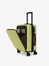 Calpak Hue Front Pocket Carry-on Luggage In Key Lime