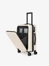 Calpak Hue Front Pocket Carry-on Luggage In Linen