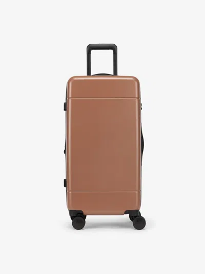Calpak Hue Medium Trunk Luggage In Hazel
