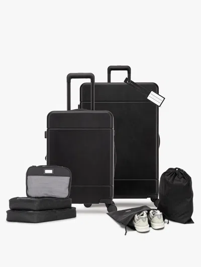 Calpak Hue Starter Bundle 8-piece Set In Black