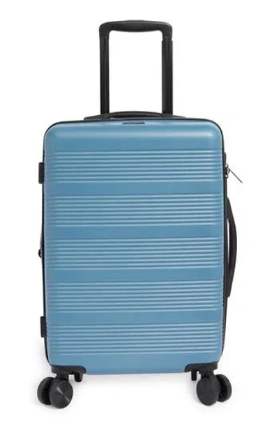 Calpak Indio Collection 20" Carry-on Spinner In Blue