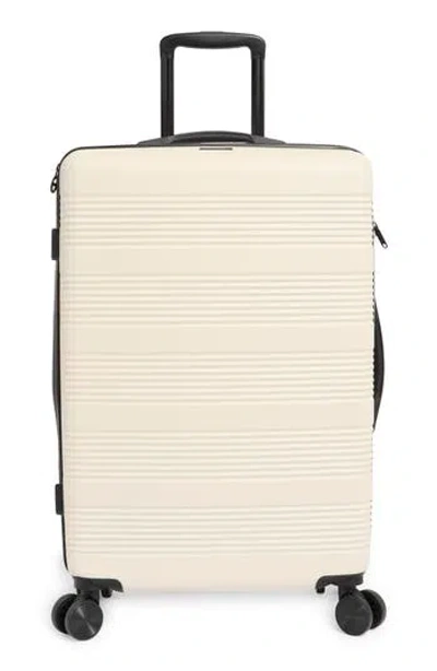Calpak Indio Collection 20" Carry-on Spinner In White