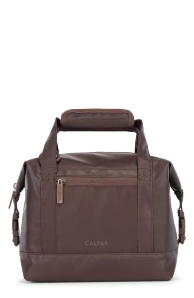 Calpak Insulated 8l Soft Sided Cooler In Brown