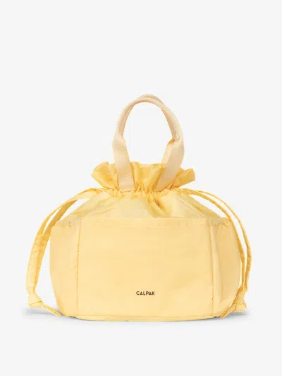 Calpak Insulated Lunch Bag In Yellow