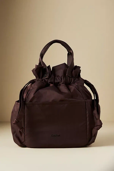 Calpak Insulated Lunch Bag In Brown