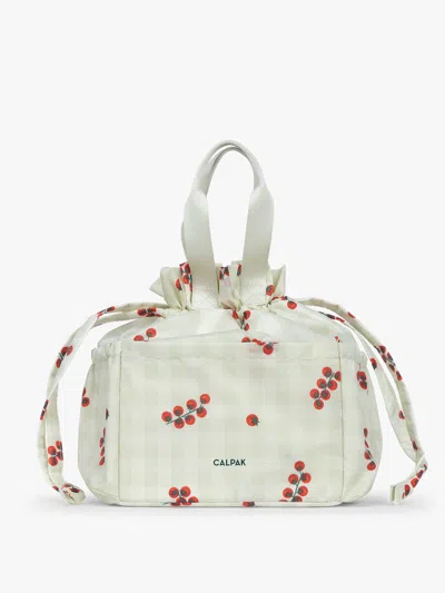 Calpak Insulated Lunch Bag In White