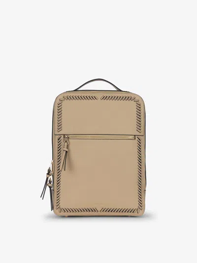 Calpak Kaya 15 Inch Laptop Backpack In Latte