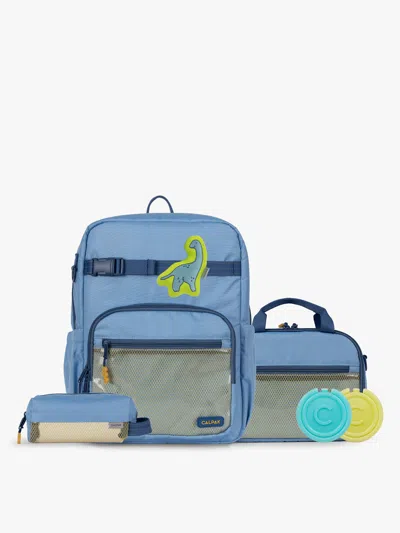 Calpak Kids School Essentials Bundle With Large Backpack In Blue