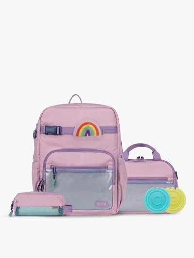 Calpak Kids School Essentials Bundle With Large Backpack In White