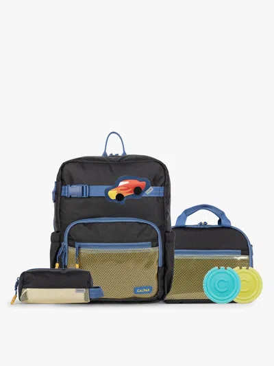 Calpak Kids School Essentials Bundle With Medium Backpack In Black