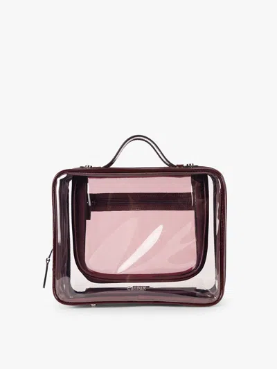 Calpak Large Clear Cosmetics Case