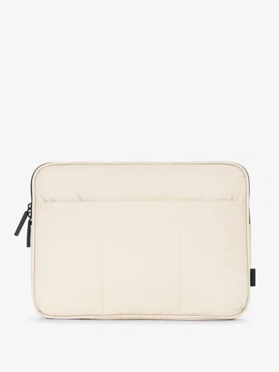 Calpak Luka 14 Inch Padded Laptop Sleeve In Oatmeal