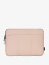 Calpak Luka 14 Inch Padded Laptop Sleeve In Rose Quartz