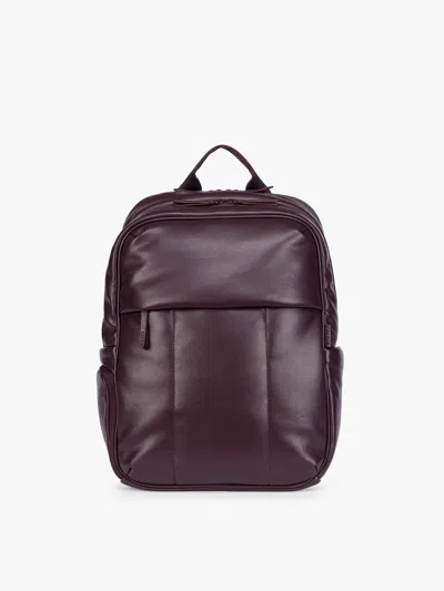 Calpak Luka 15 Inch Laptop Backpack In Dark Cherry