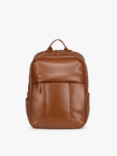 Calpak Luka 15 Inch Laptop Backpack In Honey Brown